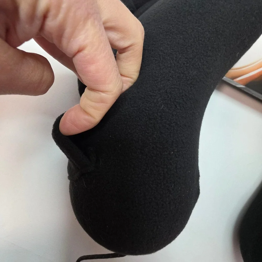 NEW Grand Trunk Hooded Travel Neck Pillow Black Memory Foam Adventure Travel Nap